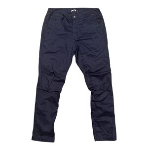 Maharishi Slim Tapered Navy Blue 6 Pocket Chino Pants Mens Large